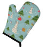 Dalmatian 1 Christmas Oven Mitt