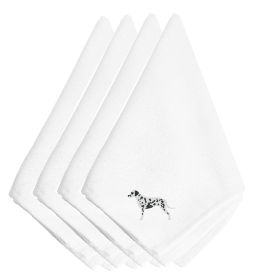 Dalmatian 1 Embroidered Napkins Set of 4