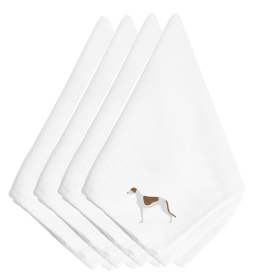 Greyhound 1 Embroidered Napkins Set of 4