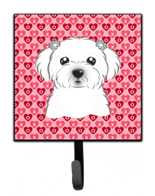 Maltese Heart Valentine's Day or Key Holder