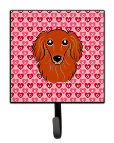 Dachshund 4 Style #1 Valentine's Day Leash or Key Holder