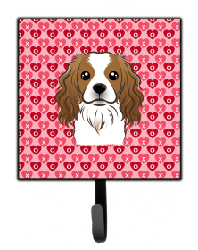 Cavalier King Charles Spaniel Valentine's Day Leash or Key Holder