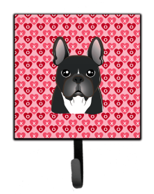 French Bulldog Style #1 Valentine's Day Leash or Key Holder