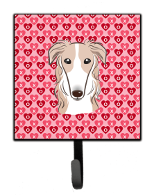Collie Valentine's Day Leash or Key Holder