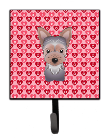 Yorkshire Terrier Valentine's Day Leash or Key Holder
