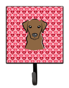 Labrador Retriever 1 Valentine's Day Leash or Key Holder