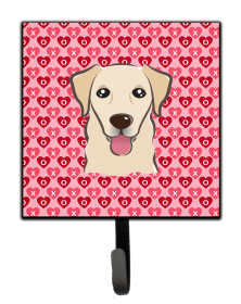 Golden Retriever Style #2 Valentine's Day Leash or Key Holder