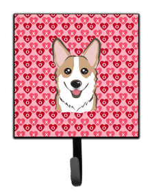 Corgi 1 Valentine's Day Leash or Key Holder