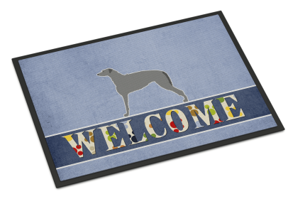 Scottish Deerhound Indoor-Outdoor Welcome Mat
