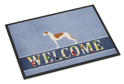 Greyhound Indoor-Outdoor Welcome Mat