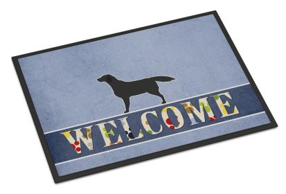 Labrador Retriever - Black - Indoor-Outdoor Welcome Mat