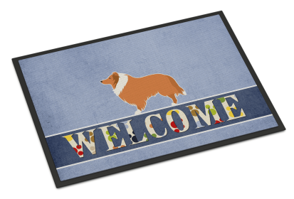 Collie Indoor-Outdoor Welcome Mat