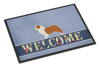 Australian Shepherd Indoor-Outdoor Welcome Mat