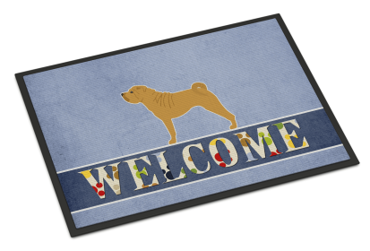 Shar Pei Indoor-Outdoor Welcome Mat