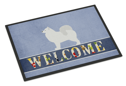 Samoyed Indoor-Outdoor Welcome Mat