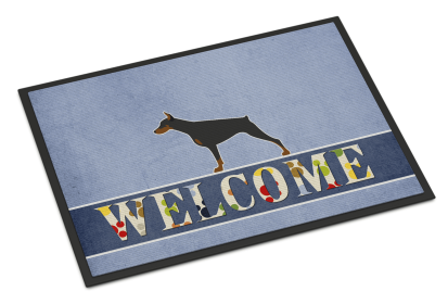 Doberman Indoor-Outdoor Welcome Mat
