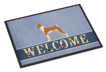 Basenji Indoor-Outdoor Welcome Mat