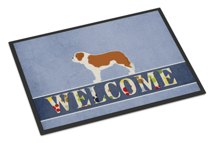 Saint Bernard Indoor-Outdoor Welcome Mat