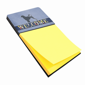 Portuguese Water Dog Welcome Sticky Note Holder