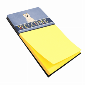 West Highland White Terrier Welcome Sticky Note Holder