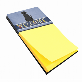 Labrador Retriever - Black 1 - Welcome Sticky Note Holder