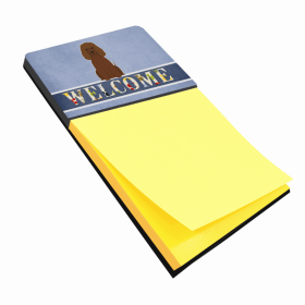 Irish Water Spaniel 1 Welcome Sticky Note Holder