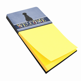 Giant Schnauzer Welcome Sticky Note Holder