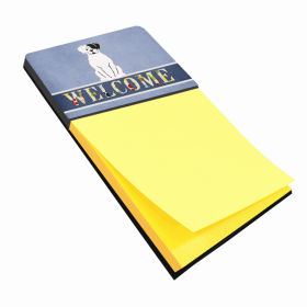 Boxer - White - Welcome Sticky Note Holder