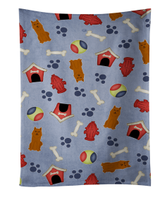 Karelian Bear Dog Doghouse Collection Kitchen Towel