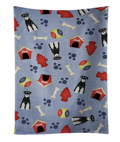 Schnauzer - Standard - Salt and Pepper - Doghouse Collection Kitchen Towel