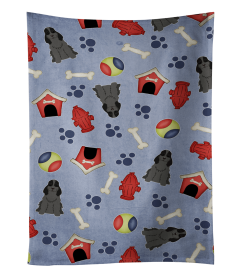 Cocker Spaniel - Black - Doghouse Collection Kitchen Towel
