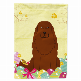 Caucasian Shepherd Easter Egg Hunt House Flag
