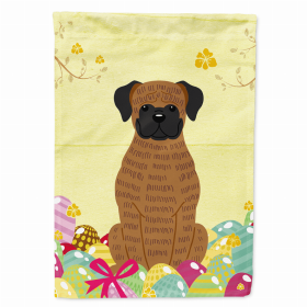 Boxer - Brindle - Easter Egg Hunt House Flag