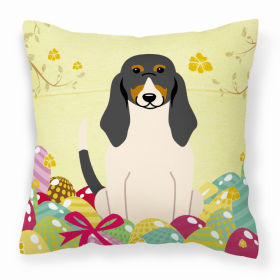Swiss Hound Easter Eggs Decorative Pillow