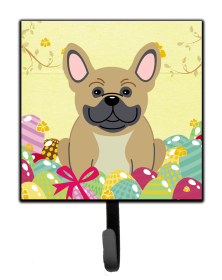 French Bulldog - Cream - Easter Eggs Leash or Key Holder