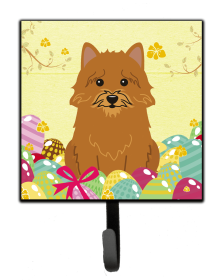 Norwich Terrier Easter Eggs Leash or Key Holder