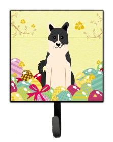 Russo-European Laika Spitz Easter Eggs Leash or Key Holder