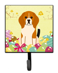 Beagle Easter Eggs Leash or Key Holder