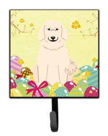 Great Pyrenees Easter Eggs Leash or Key Holder