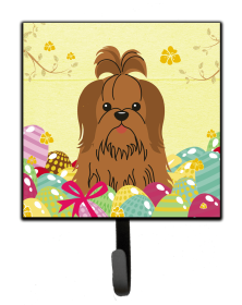 Shih Tzu - Chocolate - Easter Eggs Leash or Key Holder