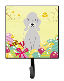 Bedlington Terrier - Blue - Easter Eggs Leash or Key Holder