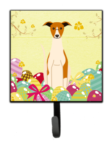 Whippet Easter Eggs Leash or Key Holder