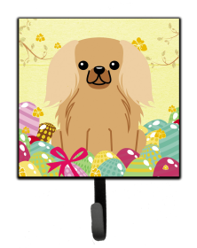 Pekingese - Fawn - Easter Eggs Leash or Key Holder
