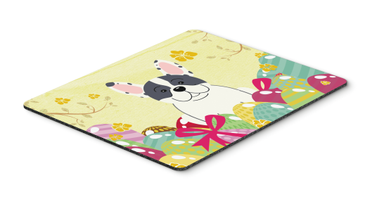 French Bulldog - Piebald - Easter Eggs Mouse Pad