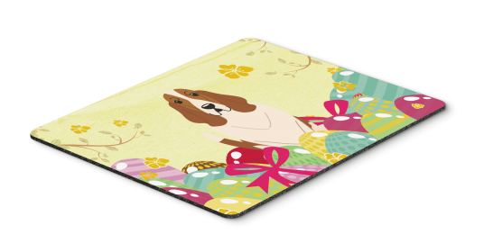 Basset Hound Easter Eggs Mouse Pad