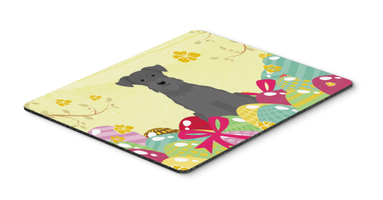 Miniature Schnauzer - Black - Easter Eggs Hot Pad or Trivet