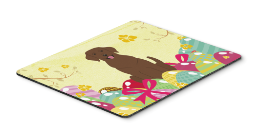Labrador Retriever - Chocolate - Easter Eggs Mouse Pad
