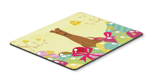 Irish Terrier Easter Eggs Mouse Pad