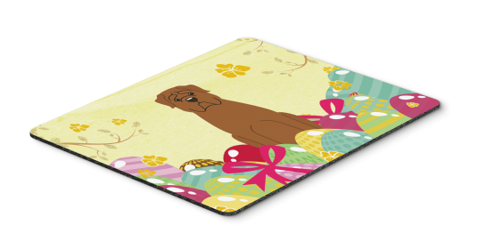 Dogue de Bourdeaux Easter Eggs Mouse Pad