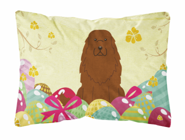 Caucasian Shepherd 1 Easter Eggs Decorative Pillow